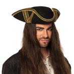 Piratenhoed Zwart Goud, Verzenden, Nieuw
