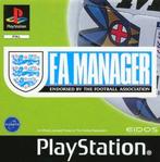 Playstation 1 FA Manager, Zo goed als nieuw, Verzenden