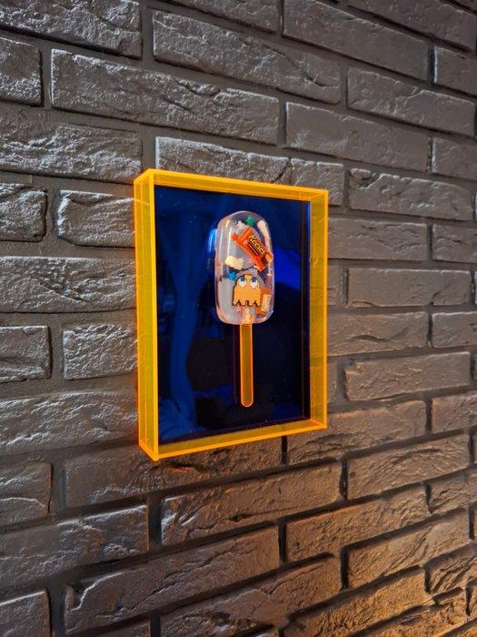 ELEMENTAL - Neon Ice Cream - Mirror edition, Antiek en Kunst, Kunst | Designobjecten
