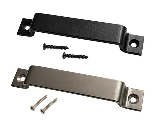 Set van 4 stevige metalen handgrepen (2.5 x 16 cm, zilver), Doe-het-zelf en Verbouw, Gereedschap | Handgereedschap, Nieuw, Ophalen of Verzenden