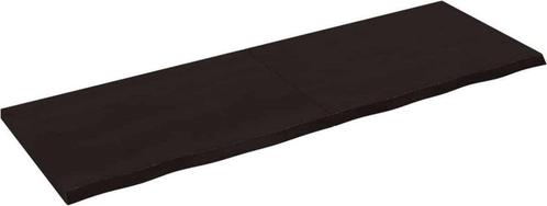 vidaXL - Wandschap - behandeld - massief - eikenhout -, Huis en Inrichting, Woonaccessoires | Overige, Nieuw, Ophalen of Verzenden