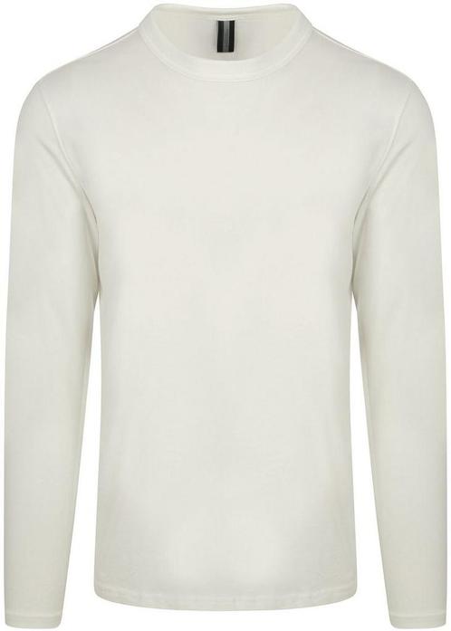 Profuomo Longsleeve T-Shirt Off White maat XL Heren, Kleding | Heren, T-shirts, Wit, Nieuw, Maat 56/58 (XL), Verzenden