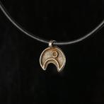 Oud-Romeins, Keizerrijk Zilver Lunula amulet hanger (Zonder, Sieraden, Tassen en Uiterlijk, Antieke sieraden