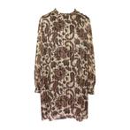 Liu Jo • bruine paisley jurk • 42 (IT48), Kleding | Dames, Jurken, Bruin, Verzenden, Liu Jo, Maat 42/44 (L)