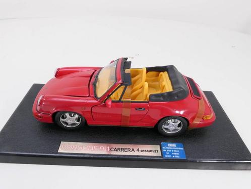 Schaal 1:18 Anson 30309-W Porsche 911 Carrera 4 cabriolet..., Hobby en Vrije tijd, Modelauto's | 1:18, Gebruikt, Anson, Ophalen of Verzenden