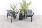 VDG Stripe/Velora loungestoelen set (3-delig) -, Tuin en Terras, Tuinsets en Loungesets, Verzenden, Nieuw, Kunststof, Loungeset