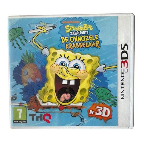 SpongeBob Squarepants De Onnozele Krabbelaar - EUR (3DS), Spelcomputers en Games, Games | Nintendo 2DS en 3DS, Verzenden