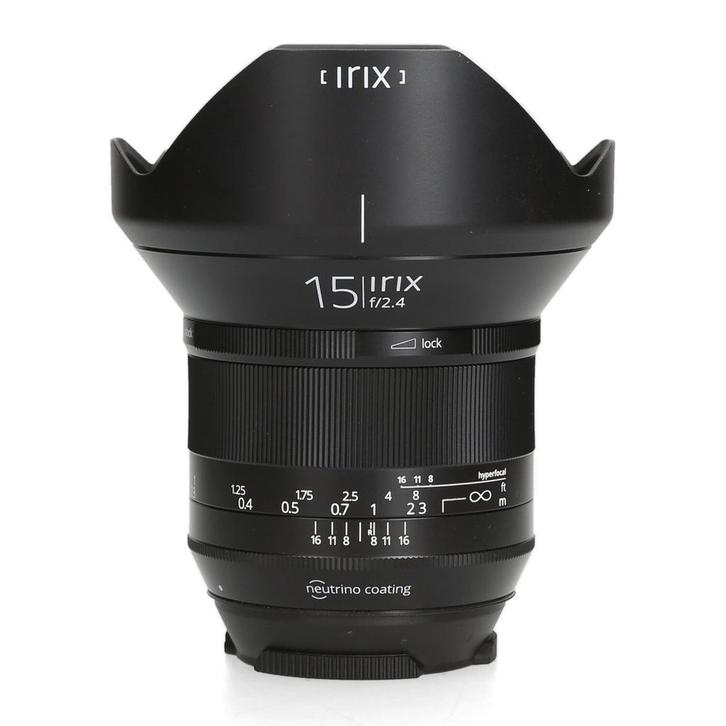 Irix Blackstone 15mm F2.4 - Canon EF, Audio, Tv en Foto, Fotografie | Lenzen en Objectieven, Zo goed als nieuw, Ophalen of Verzenden