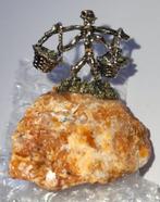 Mijnwerkers op natuursteen 10% extra korting, Verzamelen, Mineralen en Fossielen, Verzenden, Overige typen