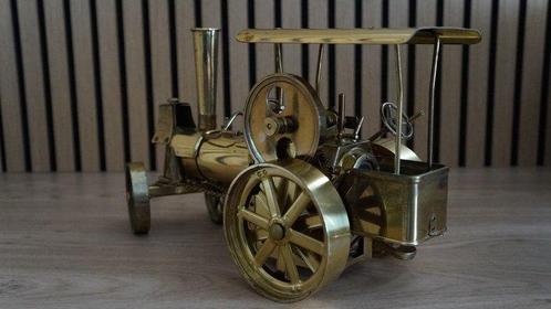 Stoommachine - Wilesco - Messing - 1970-1980 - Stoomtracteur, Antiek en Kunst, Antiek | Speelgoed