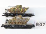 Roco H0 - o.a. 46385 - Modeltrein goederenwagon (2) - 2, Hobby en Vrije tijd, Nieuw
