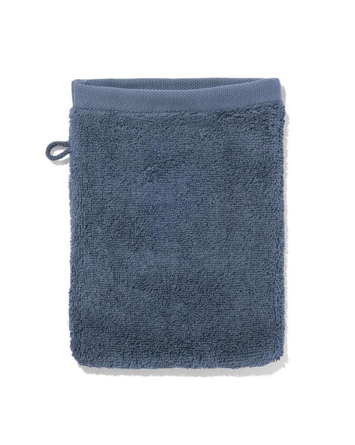 HEMA Washand hotelkwaliteit extra zacht middenblauw van sale, Huis en Inrichting, Badkamer | Badtextiel en Accessoires, Nieuw