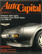 1987 AUTOCAPITAL MAGAZINE 04 ITALIAANS, Nieuw, Author