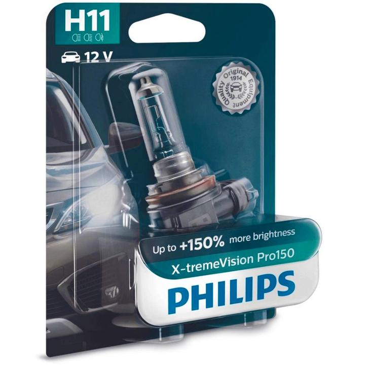 Philips H11 X-tremeVision Pro150 12362XVPB1 Autolamp, Auto-onderdelen, Verlichting, Nieuw, Verzenden