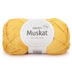 DROPS Muskat Uni Colour - 30 vanillegeel - Katoen Garen, Ophalen of Verzenden, Nieuw