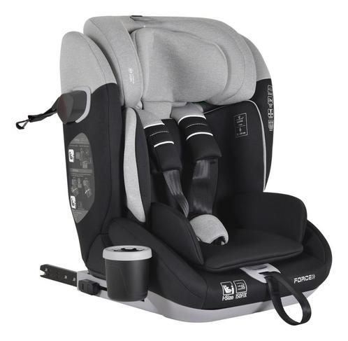 Cangaroo Force Grey Isofix 76-150 cm i-Size Autostoel 111407, Kinderen en Baby's, Autostoeltjes, Nieuw, Isofix, 9 t/m 36 kg, Verzenden