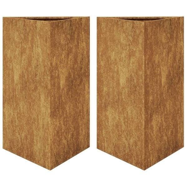 Driehoekige Plantenbakken - OP=OP! - Tuin Decoratie, Tuin en Terras, Bloembakken en Plantenbakken, 60 cm of meer, Minder dan 60 cm