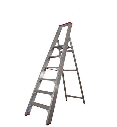 Industrietrap Superpro 1 x 6 treden, Huis en Inrichting, Schoonmaakartikelen, Verzenden