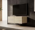 Meubella TV-Meubel Calabas eiken 100 cm hangend, Nieuw, Overige materialen, Minder dan 100 cm, 25 tot 50 cm