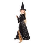 Halloween Heks Kostuum Kind Zwart, Hobby en Vrije tijd, Feestartikelen, Verzenden, Nieuw