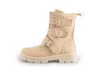 Cellini Biker Boots in maat 39 Beige | 10% extra korting, Beige, Overige typen, Zo goed als nieuw, Cellini