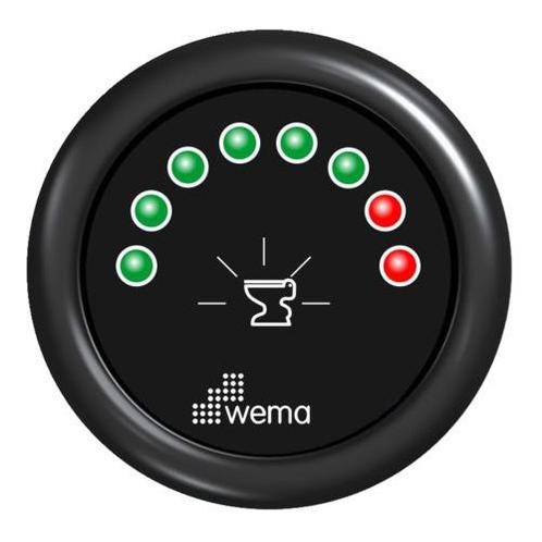 Wema tankmeter Vuilwater 8 LED, Watersport en Boten, Bootonderdelen, Nieuw, Ophalen of Verzenden