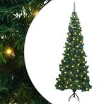 vidaXL Hoek Kunstkerstboom met 300 LED Groen 180 cm PVC en, Verzenden, Nieuw