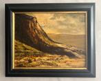 Luis Giner Valls (1900-1995) - Paisaje con vistas al mar, Antiek en Kunst