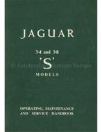 1963 JAGUAR 3.4 | 3.8 S INSTRUCTIEBOEKJE ENGELS, Auto diversen, Handleidingen en Instructieboekjes