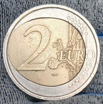 Italië. 2 Euro 2002 With Deformed Heart  (Zonder beschikbaar voor biedingen