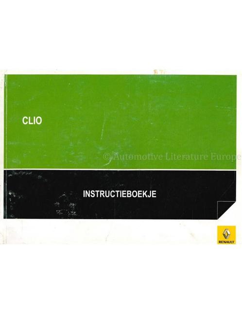2008 RENAULT CLIO INSTRUCTIEBOEKJE NEDERLANDS, Auto diversen, Handleidingen en Instructieboekjes