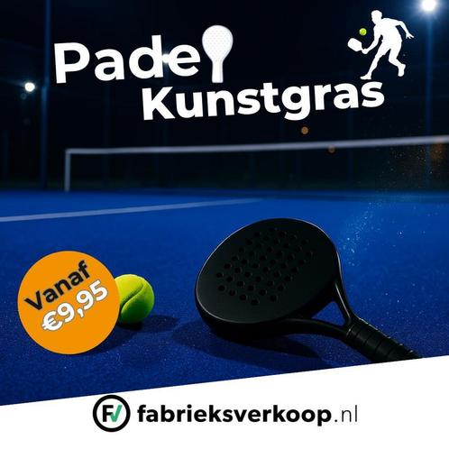 Padel Kunstgras Blauw – Topkwaliteit v.a. €9,95 p/m², Tuin en Terras, Gras en Kunstgras, 20 m² of meer, Kunstgras, Nieuw, Ophalen