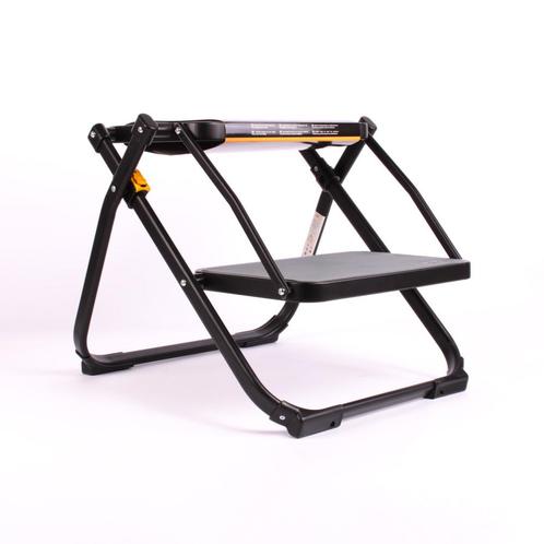 HTD Opstap Staal Inklapbaar Dubbel, Caravans en Kamperen, Kampeeraccessoires, Nieuw