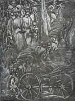 Drukblokken - Revolutionary / Wartime Scene - Rusland -