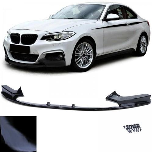 Voorspoiler BMW 2-Serie M Pakket F22 / F23 Glans Zwart, Auto-onderdelen, Carrosserie en Plaatwerk, Ophalen of Verzenden