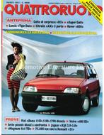 1987 QUATTRORUOTE MAGAZINE 377 ITALIAANS, Nieuw, Author
