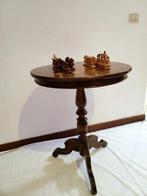 Schaaktafel (33) - Hout - Schaakbord, Antiek en Kunst