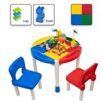 Decopatent® - Kindertafel met 2 Stoeltjes - Speeltafel met, Kinderen en Baby's, Nieuw, Verzenden