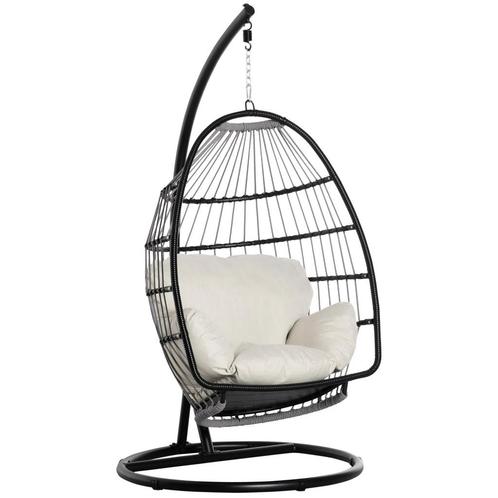 TRUUSK Hangstoel Hangmand Met Frame Hangschommel Hangstoel M, Tuin en Terras, Hangmatten, Nieuw, Verzenden