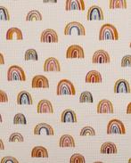 Wafelkatoen Watercolour Rainbows, Nieuw, Overige kleuren
