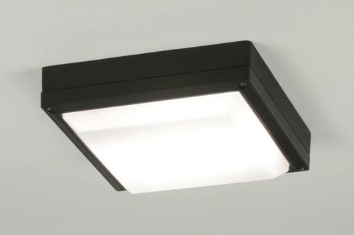 Rietveld Plafondlampen - Zwart - Kunststof, Metaal, Aluminiu, Huis en Inrichting, Lampen | Plafondlampen, Verzenden