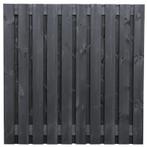 Douglas zwart gespoten tuinscherm geschaafd 180x180cm (priva, Ophalen of Verzenden, Nieuw