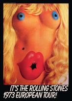 Posters - Poster Rolling Stones - European Tour, Verzamelen, Verzenden, Zo goed als nieuw