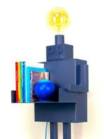 Mela - Edoardo Meloni - sculptuur, ROBOOK BULB METALLIC BLUE