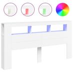 Hoofdeinde 200cm LED | Wit | Tweedekansje | Budgetvriende..., Modern Klassiek, Verstelbaar, Wit, Nieuw
