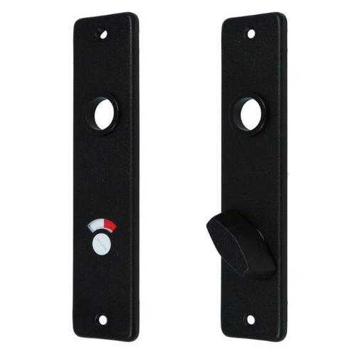 Ami Kortschild WC63/8 Aluminium Zwart, Doe-het-zelf en Verbouw, Hang- en Sluitwerk, Nieuw, Ophalen of Verzenden