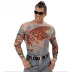 Tattooshirt Tiger voor heren - Tattoo kleding, Kleding | Heren, Carnavalskleding en Feestkleding, Nieuw, Verzenden