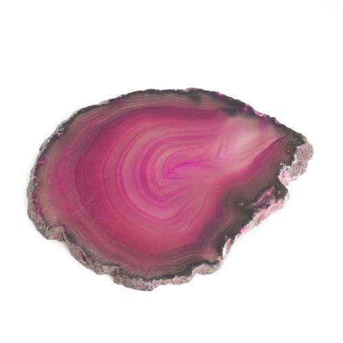 Agaatschijf Onderzetter Roze - Middel (6 - 8 cm), Sieraden, Tassen en Uiterlijk, Edelstenen, Nieuw, Verzenden