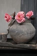 Brynxz zijden pioenroos Old pink 60 cm, Huis en Inrichting, Woonaccessoires | Kunstplanten en Kunstbloemen, Ophalen of Verzenden