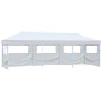 vidaXL Partytent pop-up met 5 zijwanden 3x9 m wit, Verzenden, Nieuw, Partytent